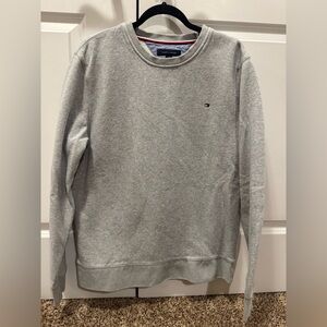 Tommy Hilfiger Grey Crew Sweatshirt Size Large